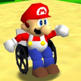 super wheelchair mario
